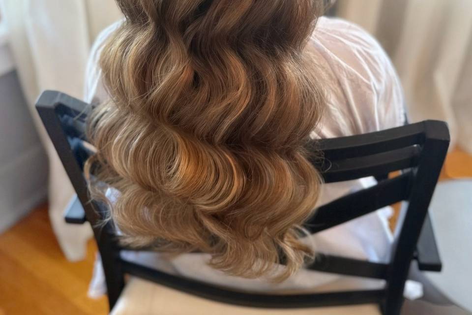 Bridal hairstyle