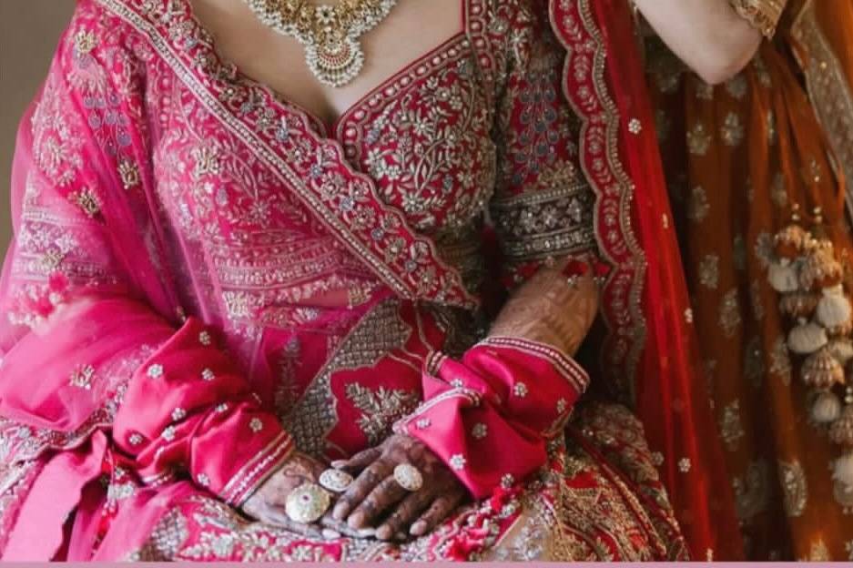 Indian wedding look