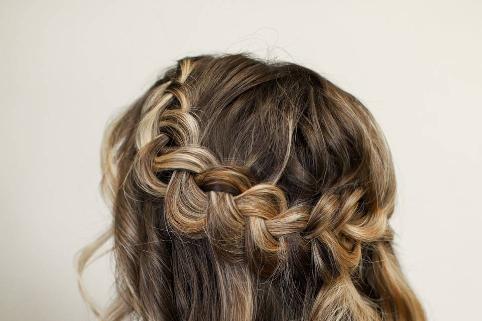 Bridesmaid hairstyle