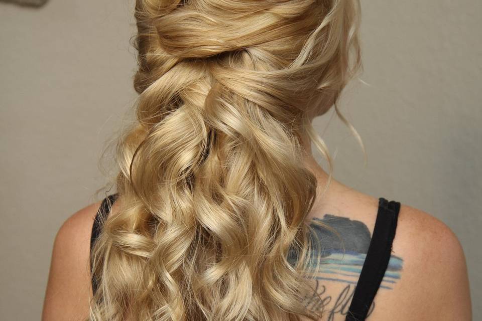 Wedding hairstyle