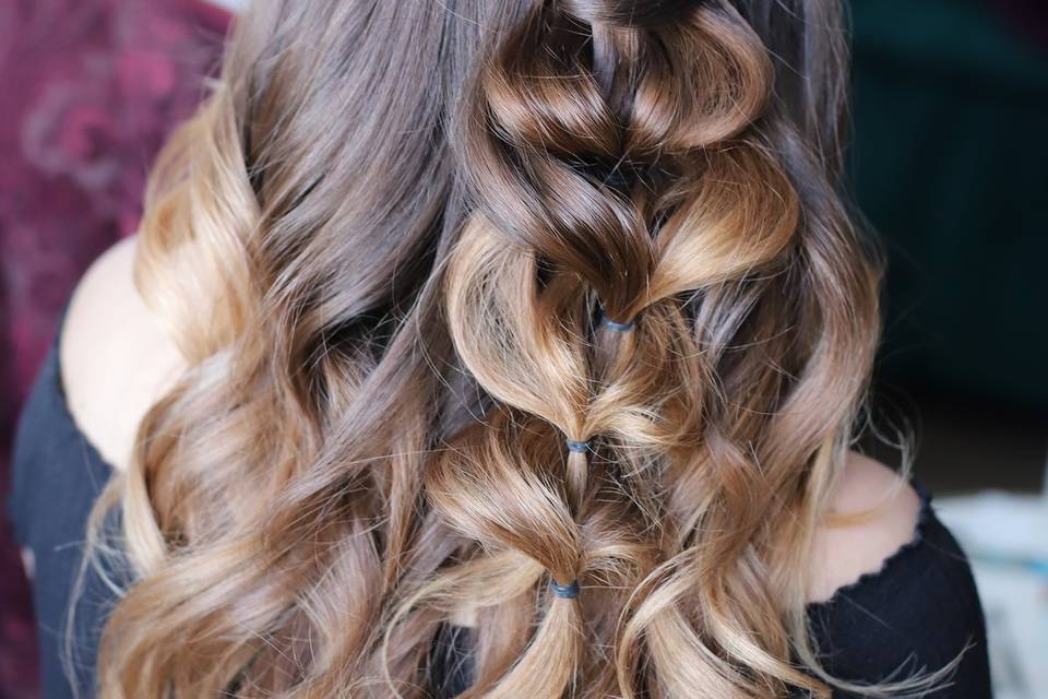 Bridal hairstyle