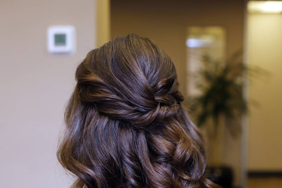 Bridal hairstyle