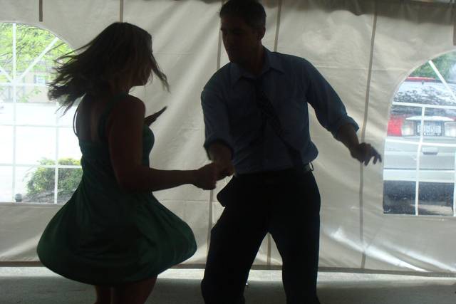 Couple dancing