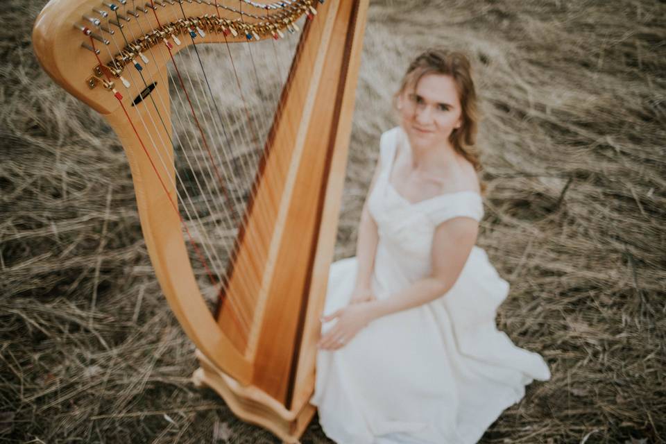 Harpist Janna Engell