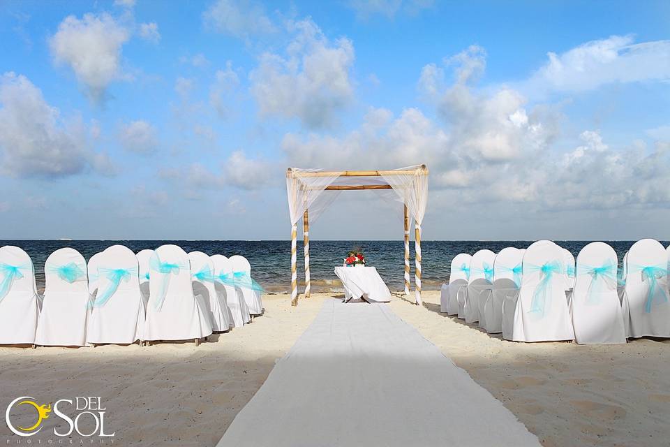 Beach wedding