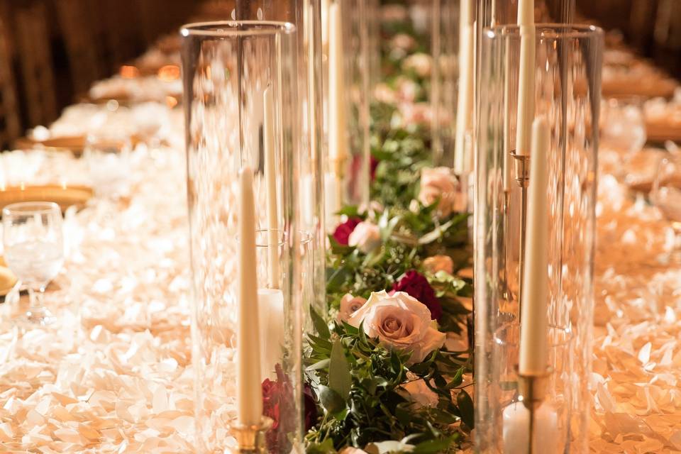 Head table decor