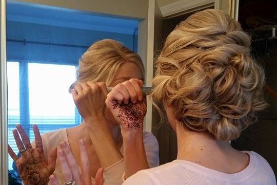 Wedding hair style