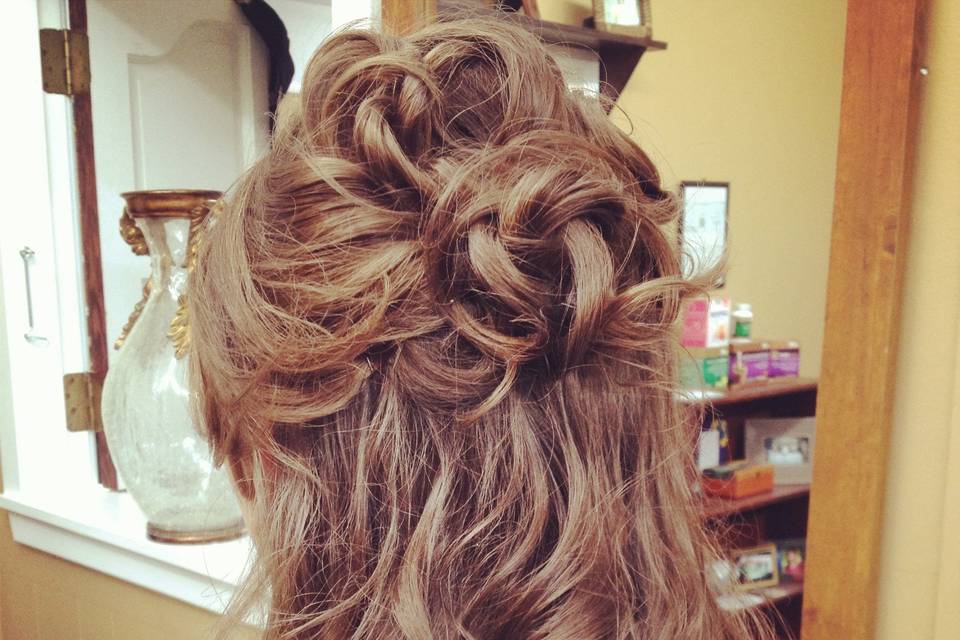 Wedding hair style