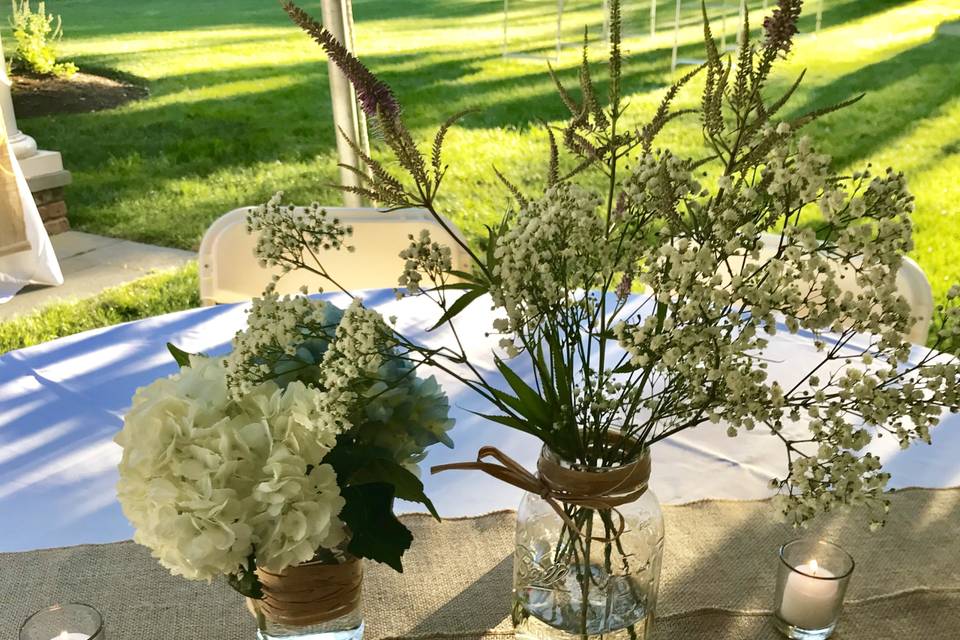 Floral centerpieces
