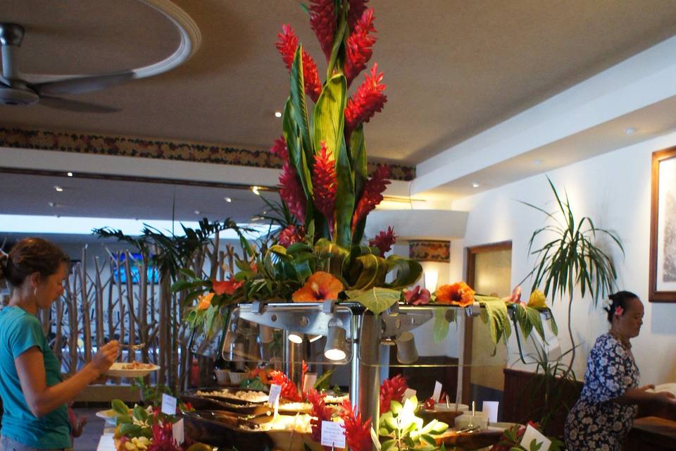 InterContinental Tahiti Resort breakfast buffet