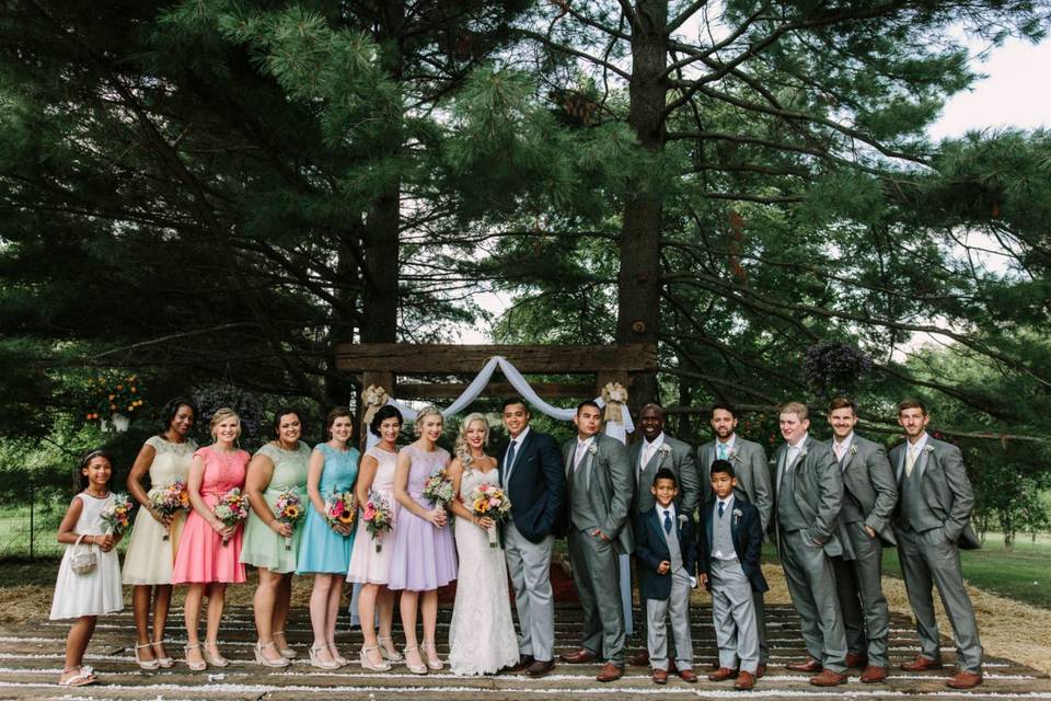 Bridal attendants