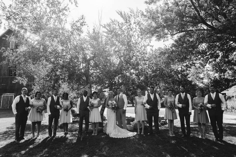 Bridal attendants