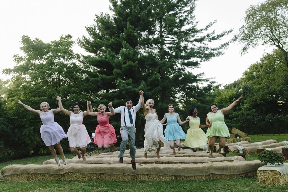 Bridal attendants