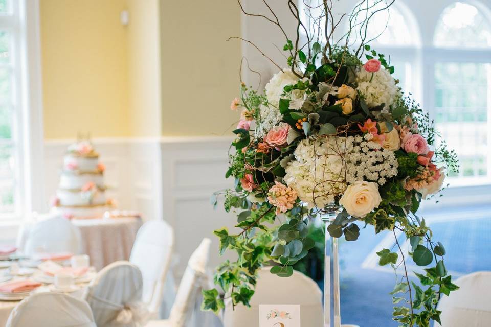 Tall centerpiece