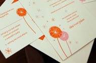 White sheet with orange and pink flowers