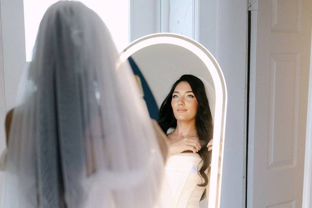 Bridal first look