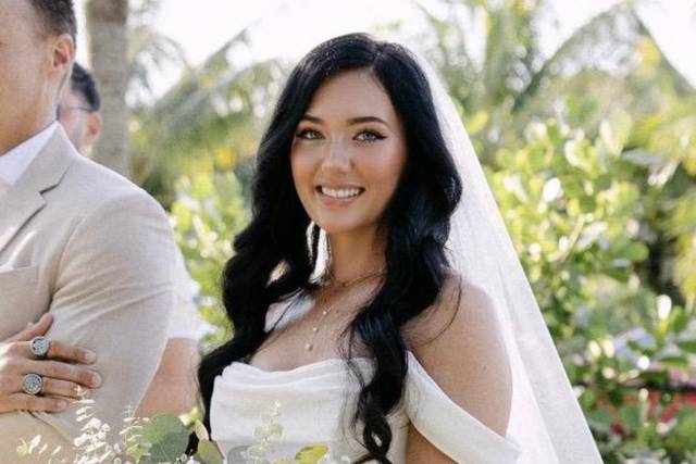 Timeless bridal glam