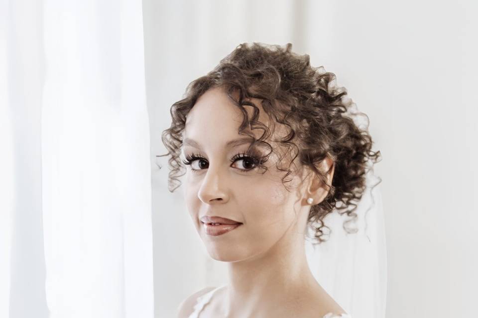 Natural bridal makeup
