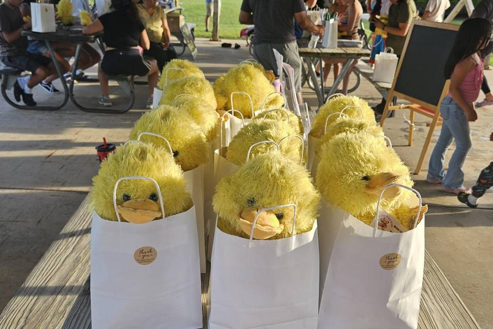 Swim Team Duck Event