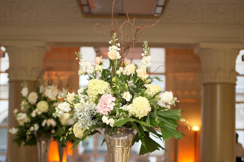 Purple and pink bouquet