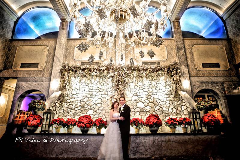 The wedding altar