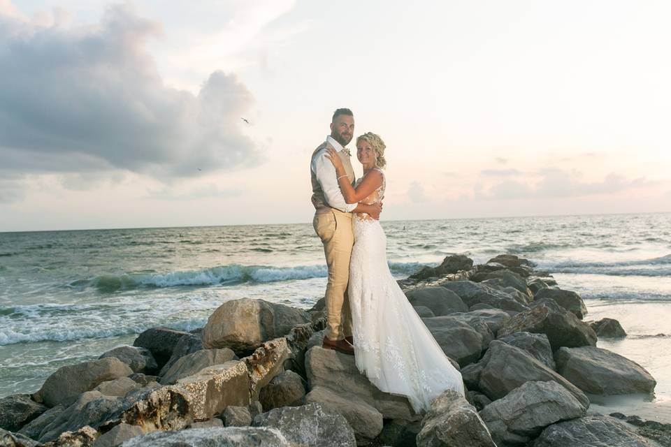 Sunset Beach Wedding