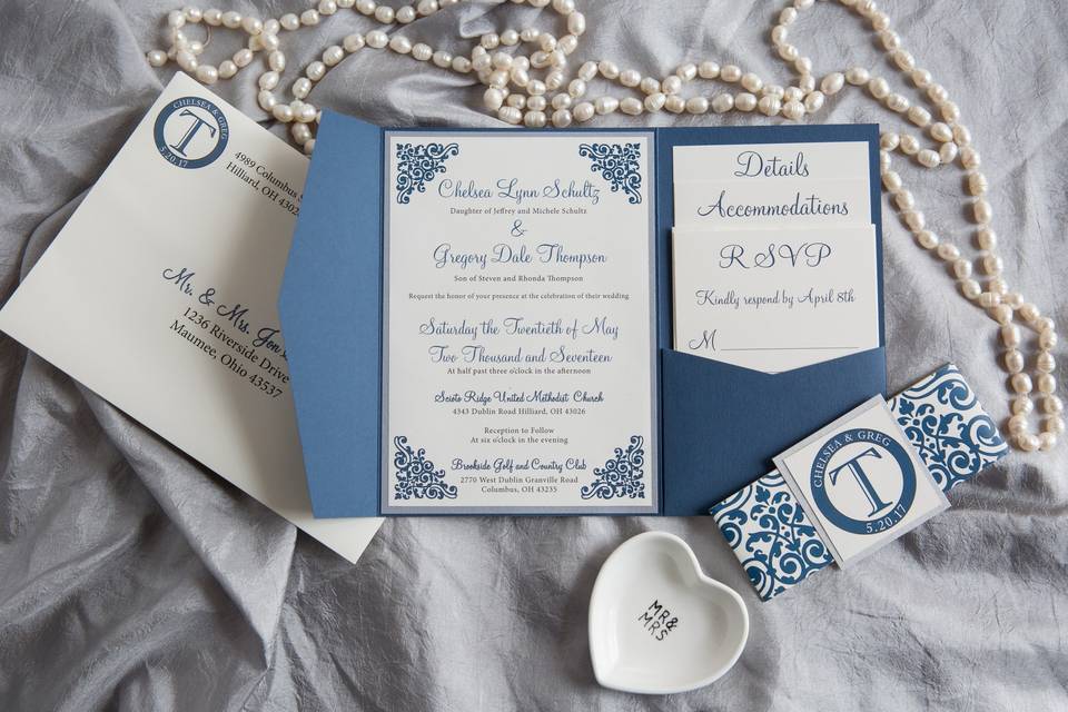 Pocket invitations