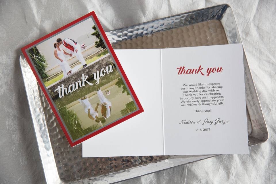 Thank you cards