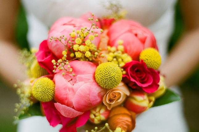 Summer wedding bouquet