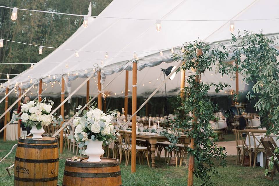 Tent greens