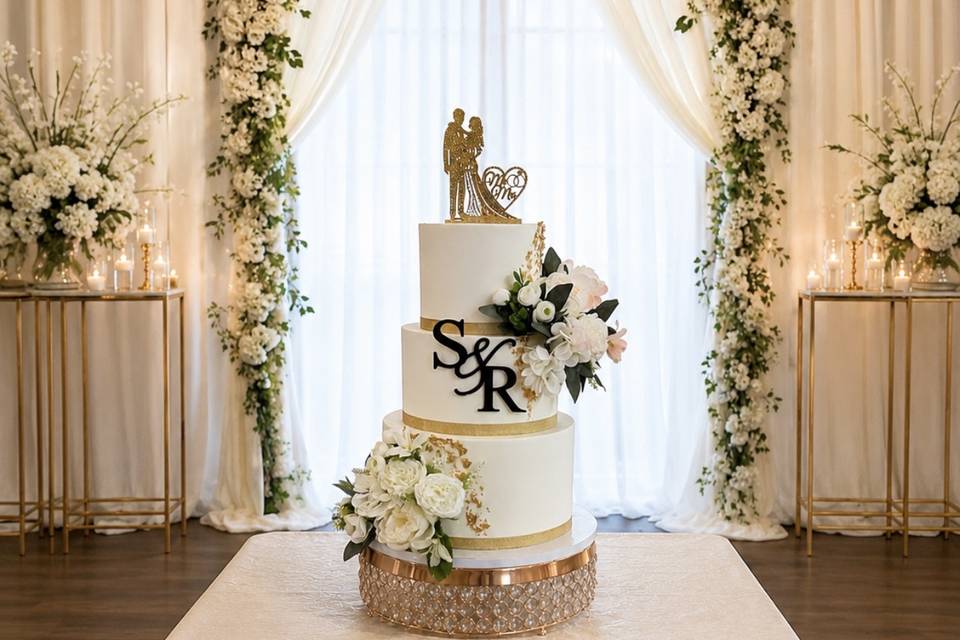 3 tiered cake 10 8 6