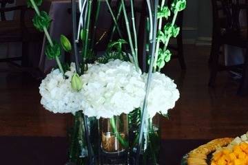 Table with centerpiece