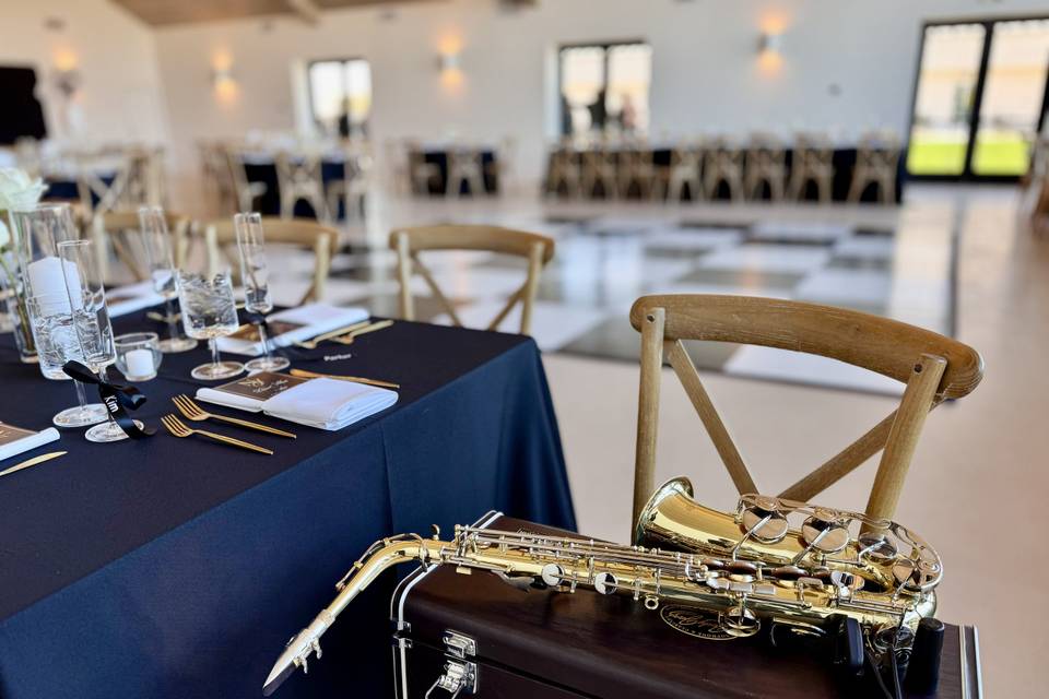 Saxophone and Flute Setup