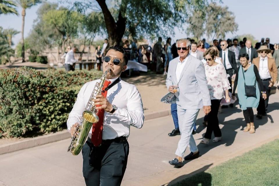 Wedding Processional with Live