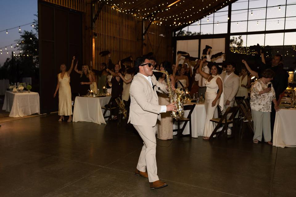 Wedding Reception Saxophone