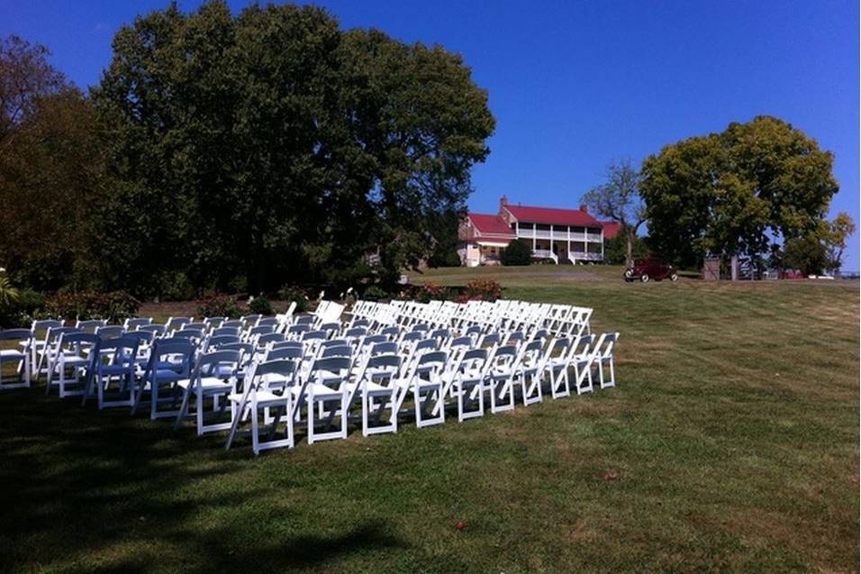 Riverside Garden Side Ceremony