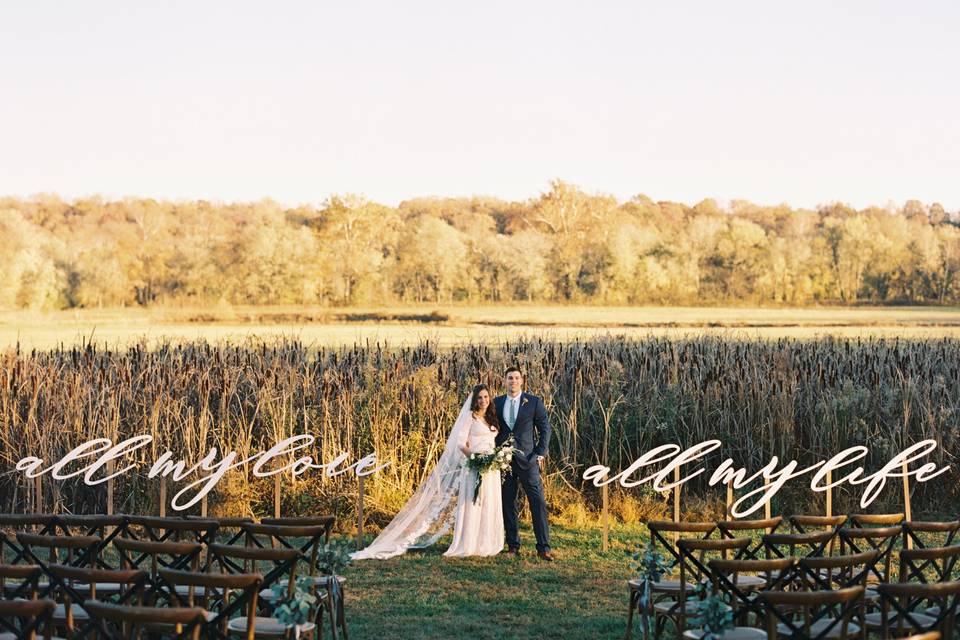 Fall Ceremony by the Cattails