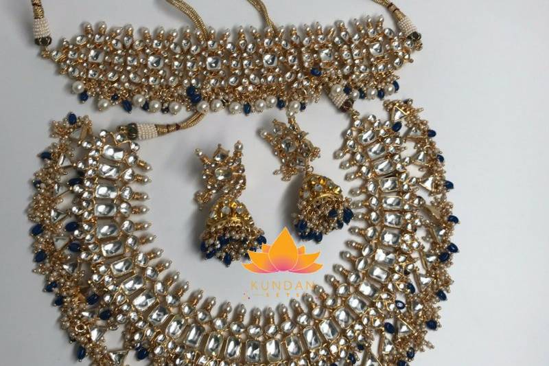 Kundan bridal set