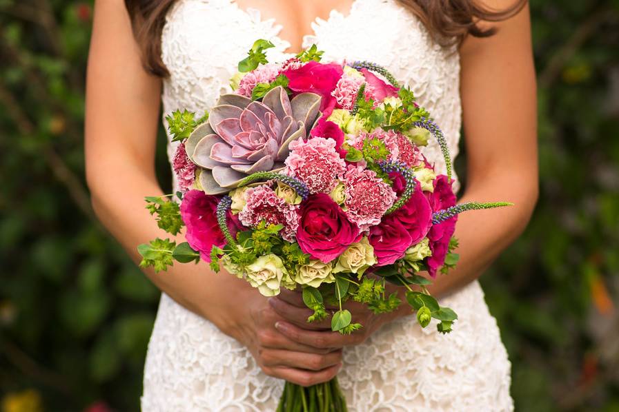 The ultimate exotic wedding bouquet in Honolulu, HI