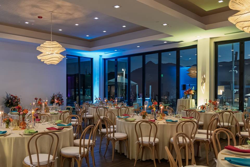 Ballroom at dusk