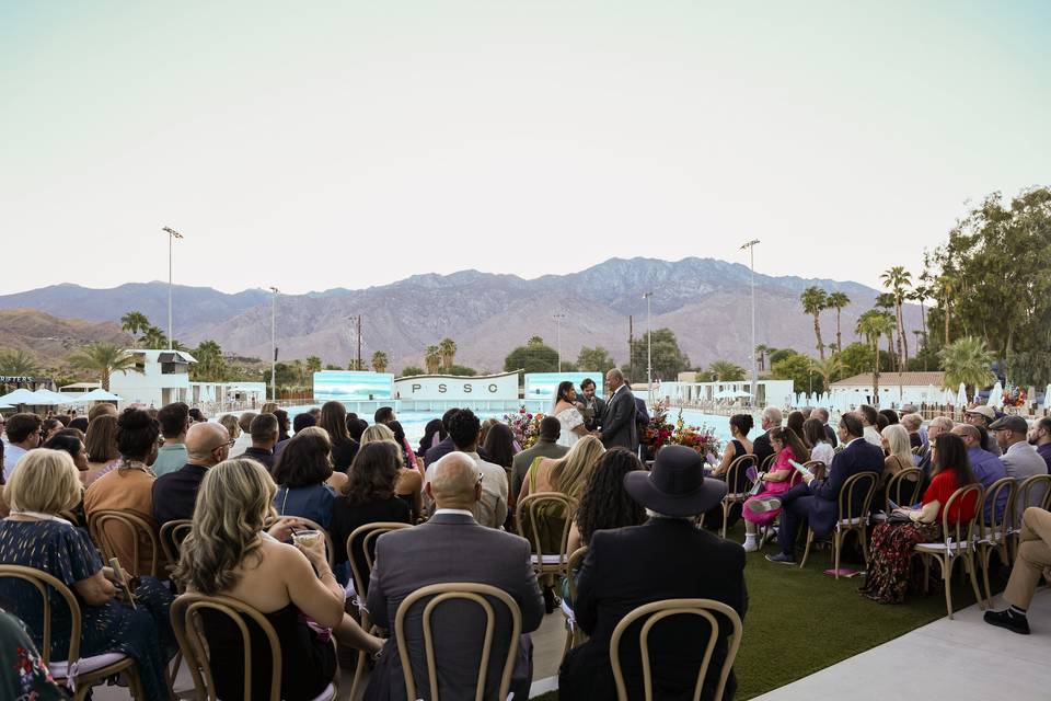 Sunset ceremony