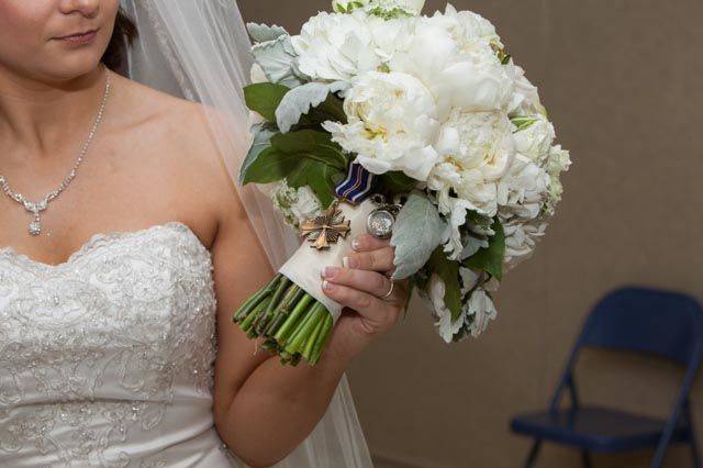 Large and small bouquets