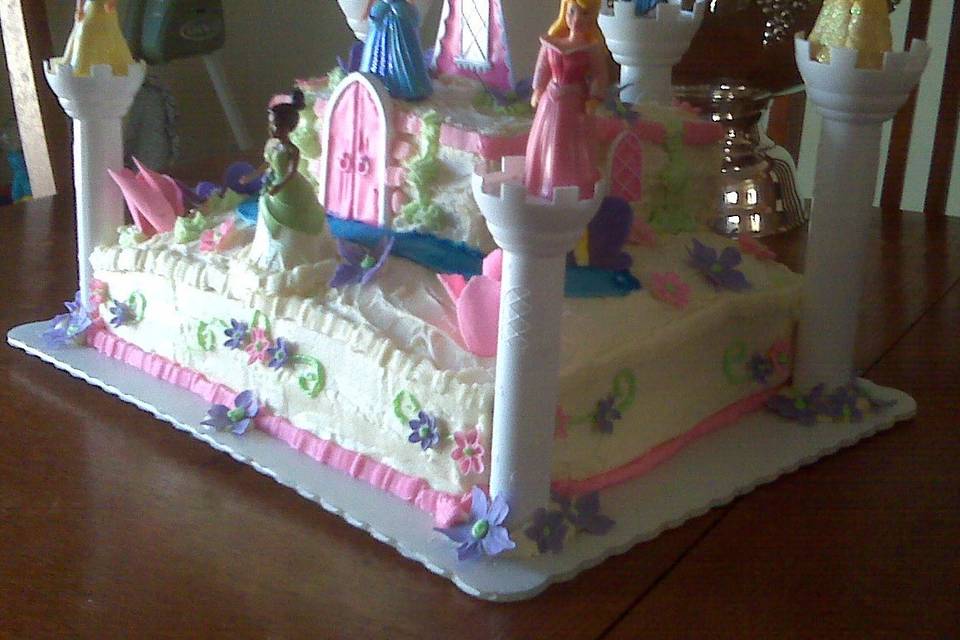 Kids Castle cake