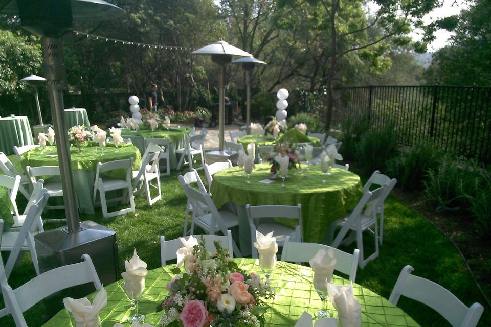 Garden wedding