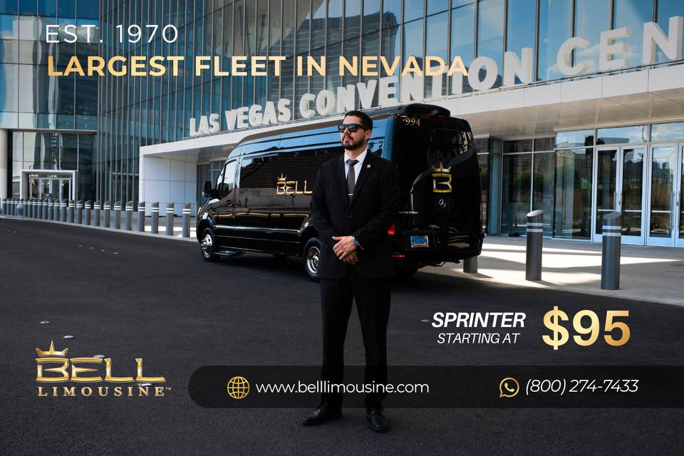 Sprinter Starting at $95