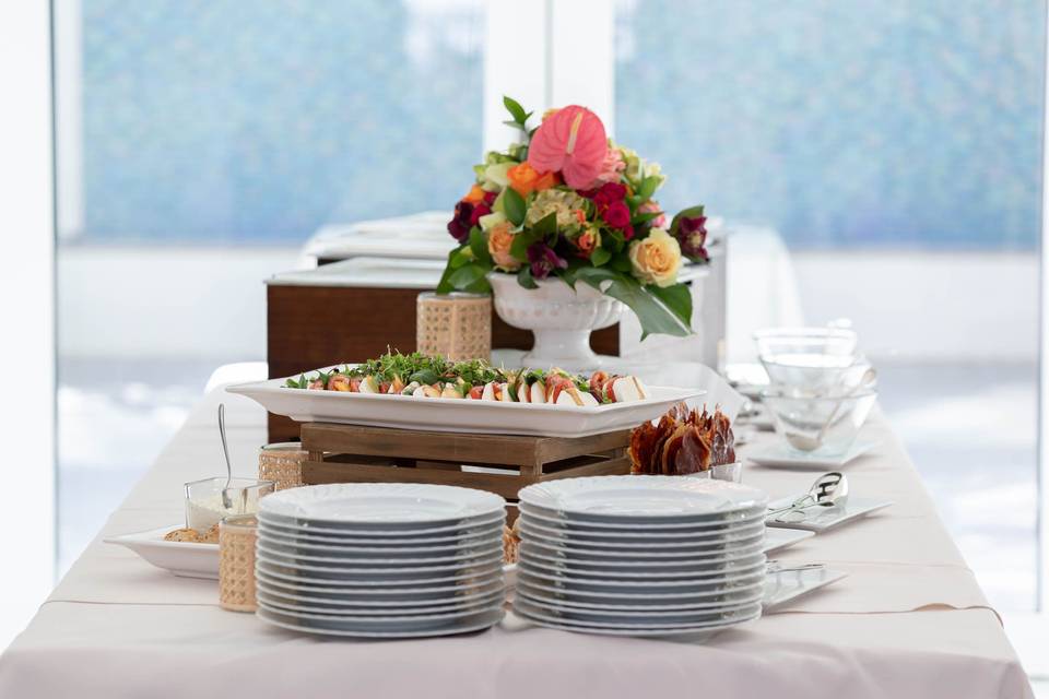 Appetizer buffet