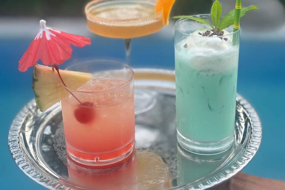 Tropical cocktails