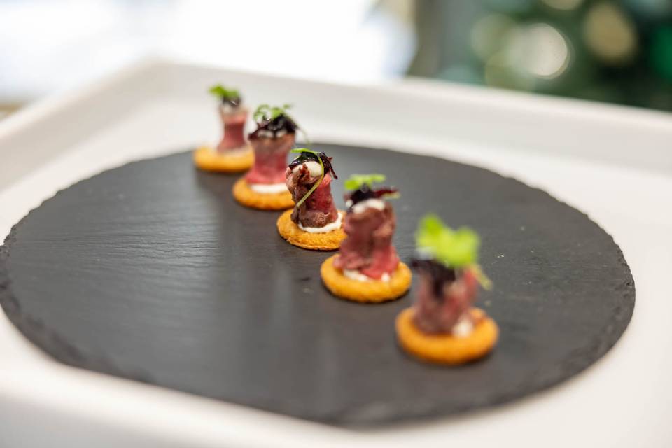 Beef carpaccio
