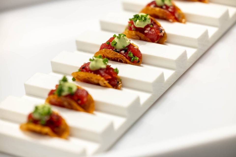 Tuna tacos