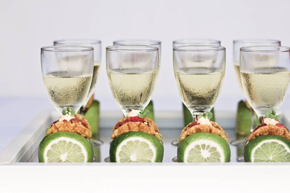 Prosecco/taco